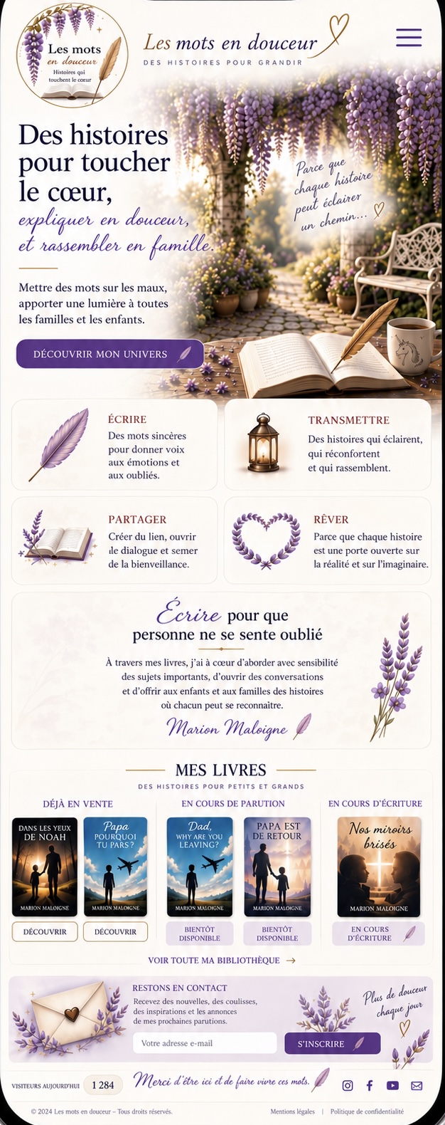 Les mots en douceur